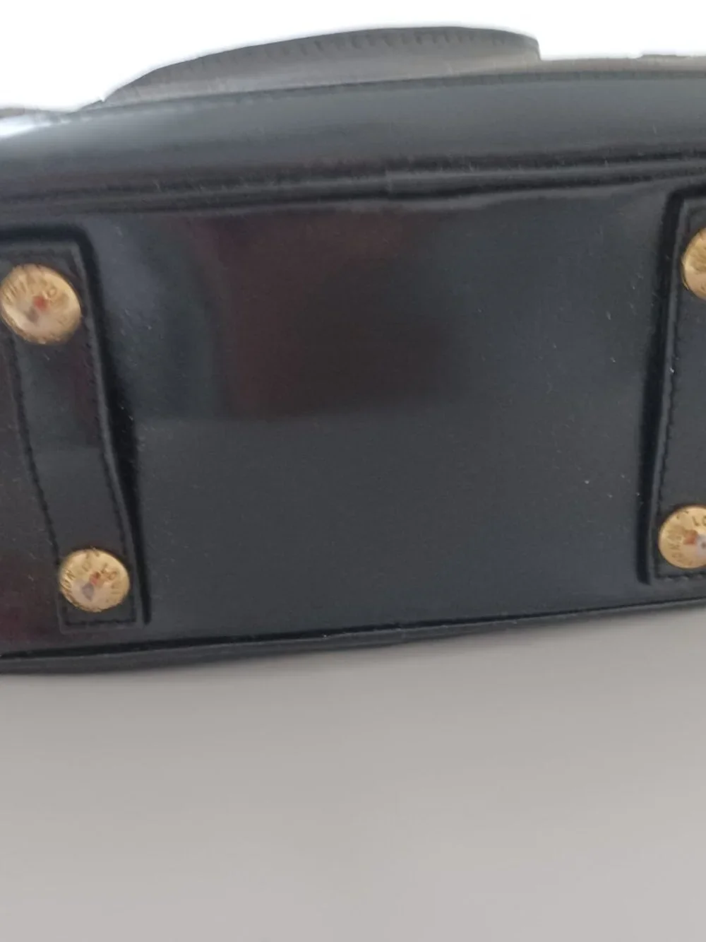 AUTH LOUIS VUITTON HAVANE TRUNK BAG GRAY HANDBAG/PURSE